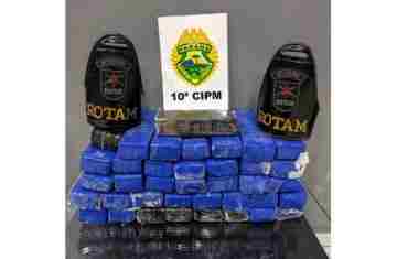 Laranjeiras – Rotam apreende 25Kg de substancia análoga a maconha 